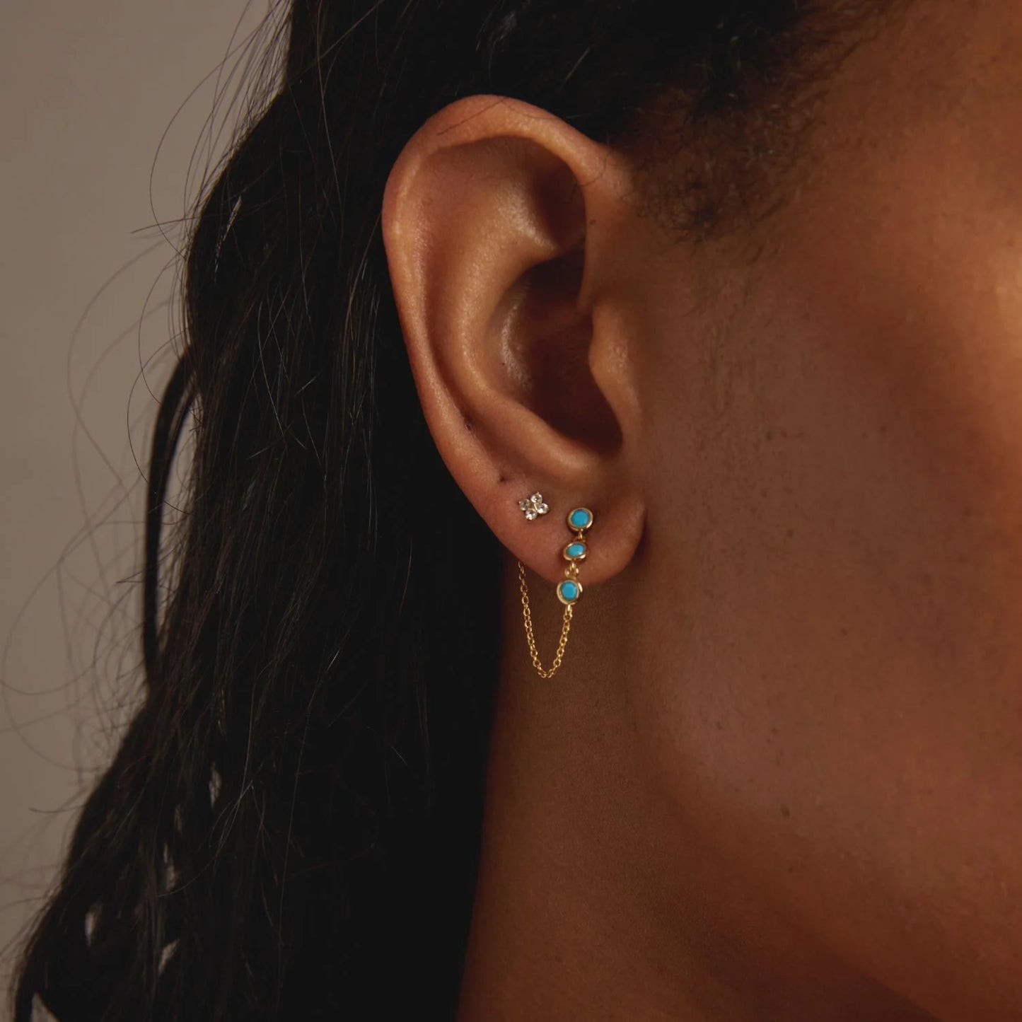 Jokabeth Jewelry Turquoise Station Earrings