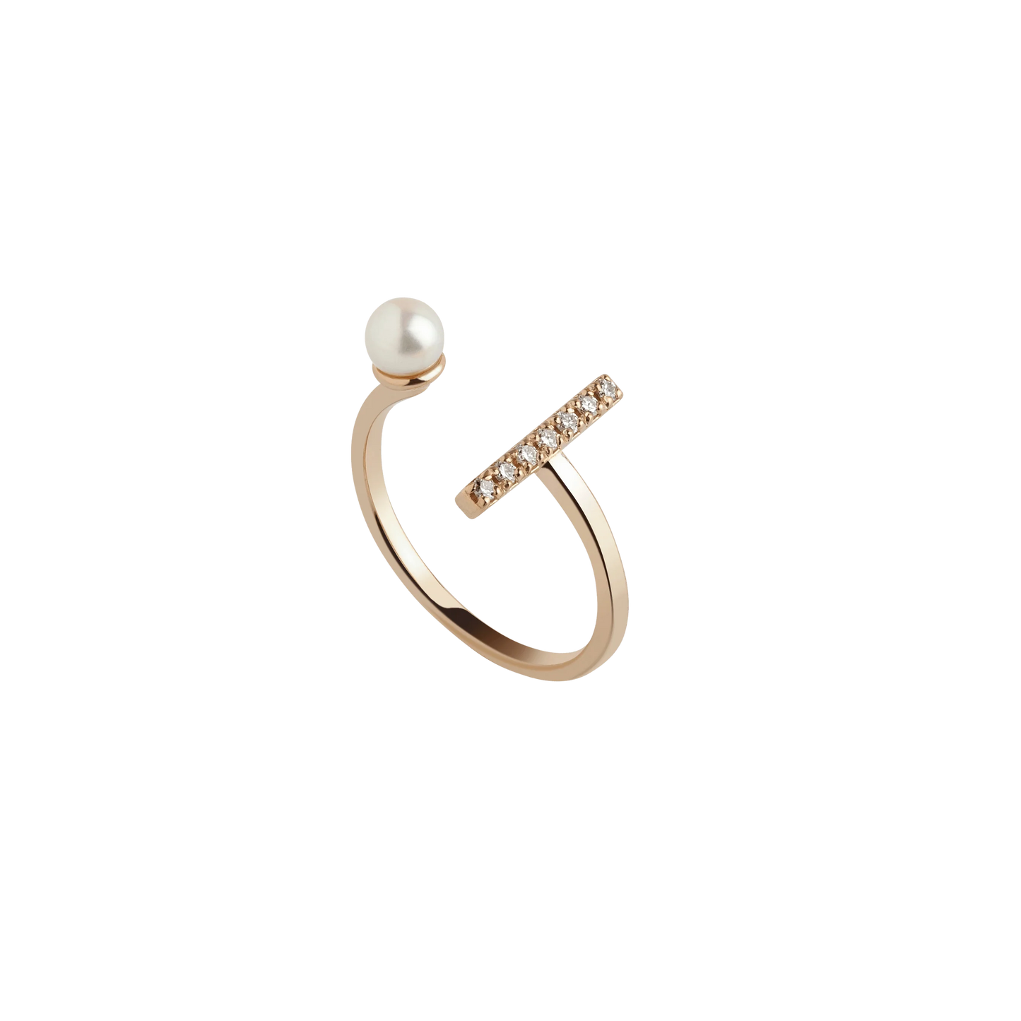 Jokabeth Jewelry Archival Open Pearl Ring