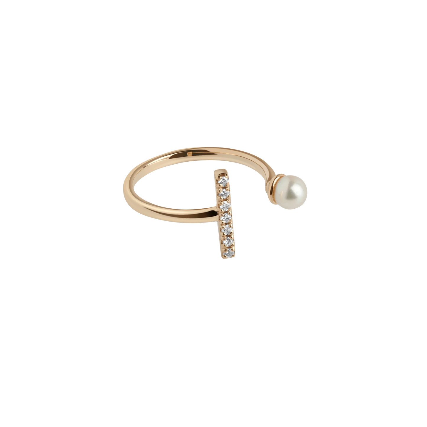 Jokabeth Jewelry Archival Open Pearl Ring
