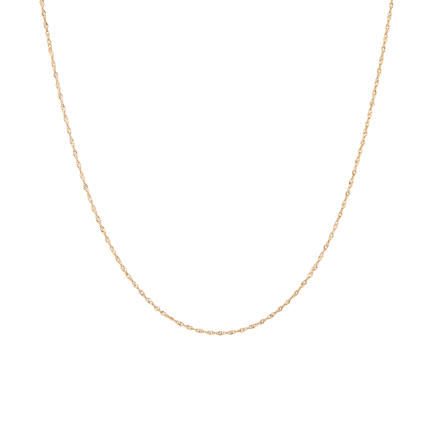 Jokabeth Jewelry Barely There Chain Necklace in 14k Gold Vermeil