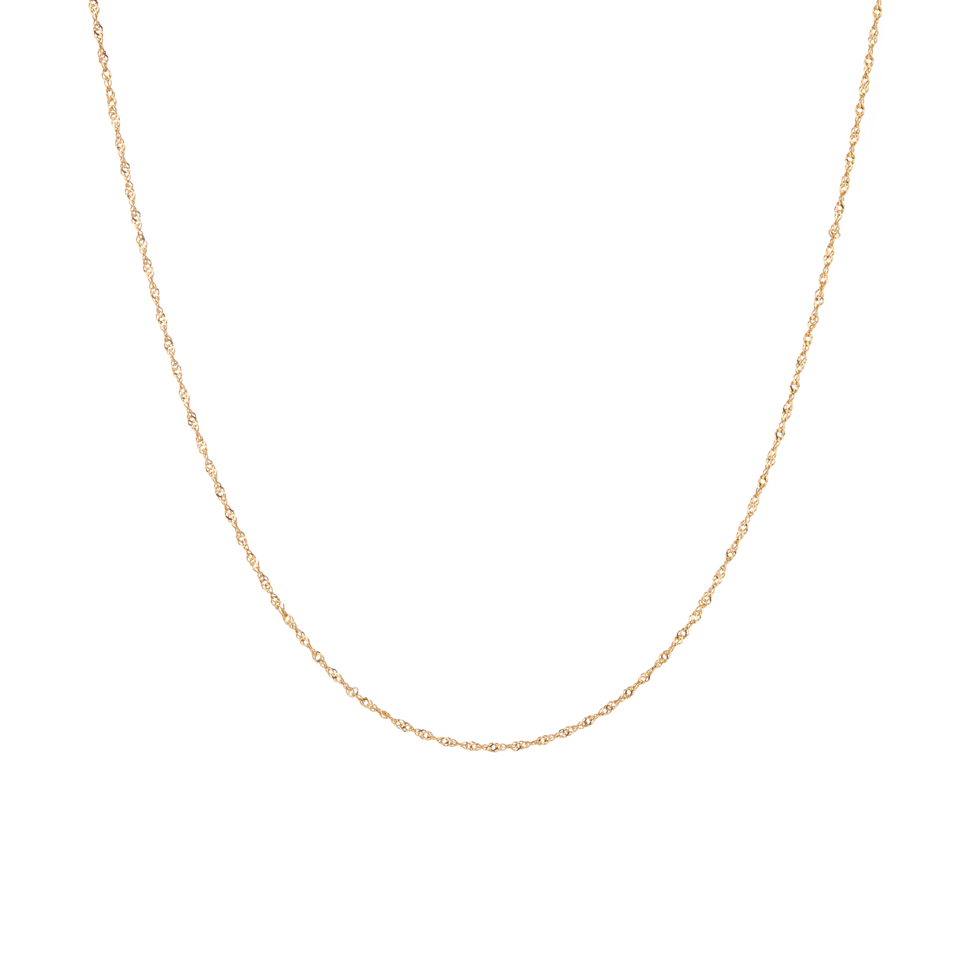 Jokabeth Jewelry Barely There Chain Necklace in 14k Gold Vermeil