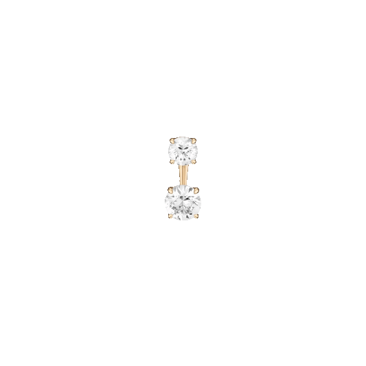 Jokabeth Jewelry Lab Grown White Sapphire Ear Jacket
