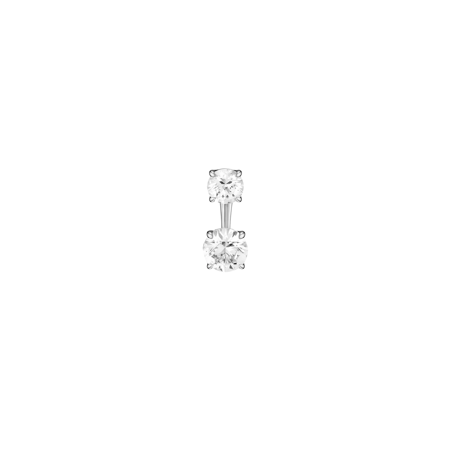 Jokabeth Jewelry Lab Grown White Sapphire Ear Jacket