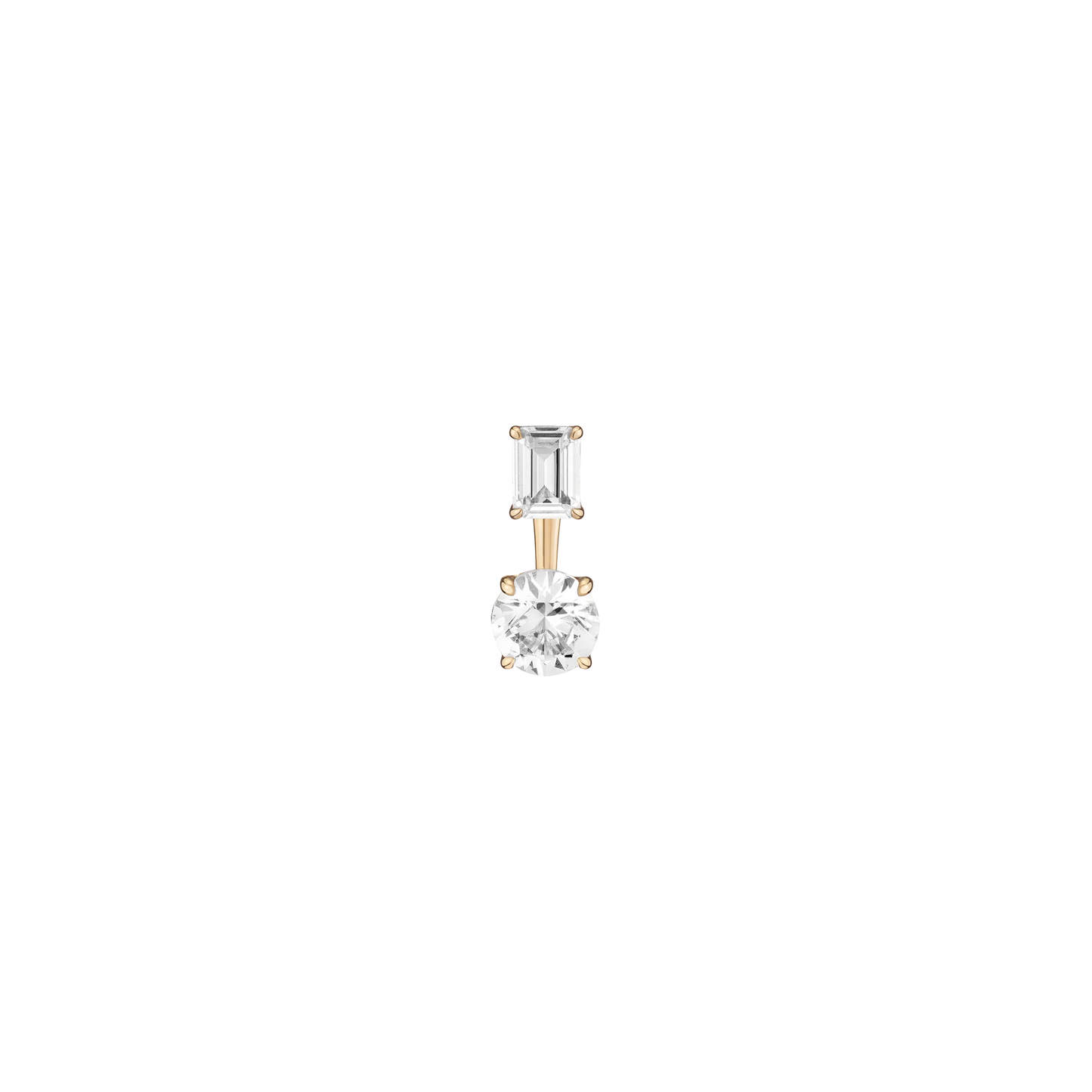 Jokabeth Jewelry Lab Grown White Sapphire Ear Jacket