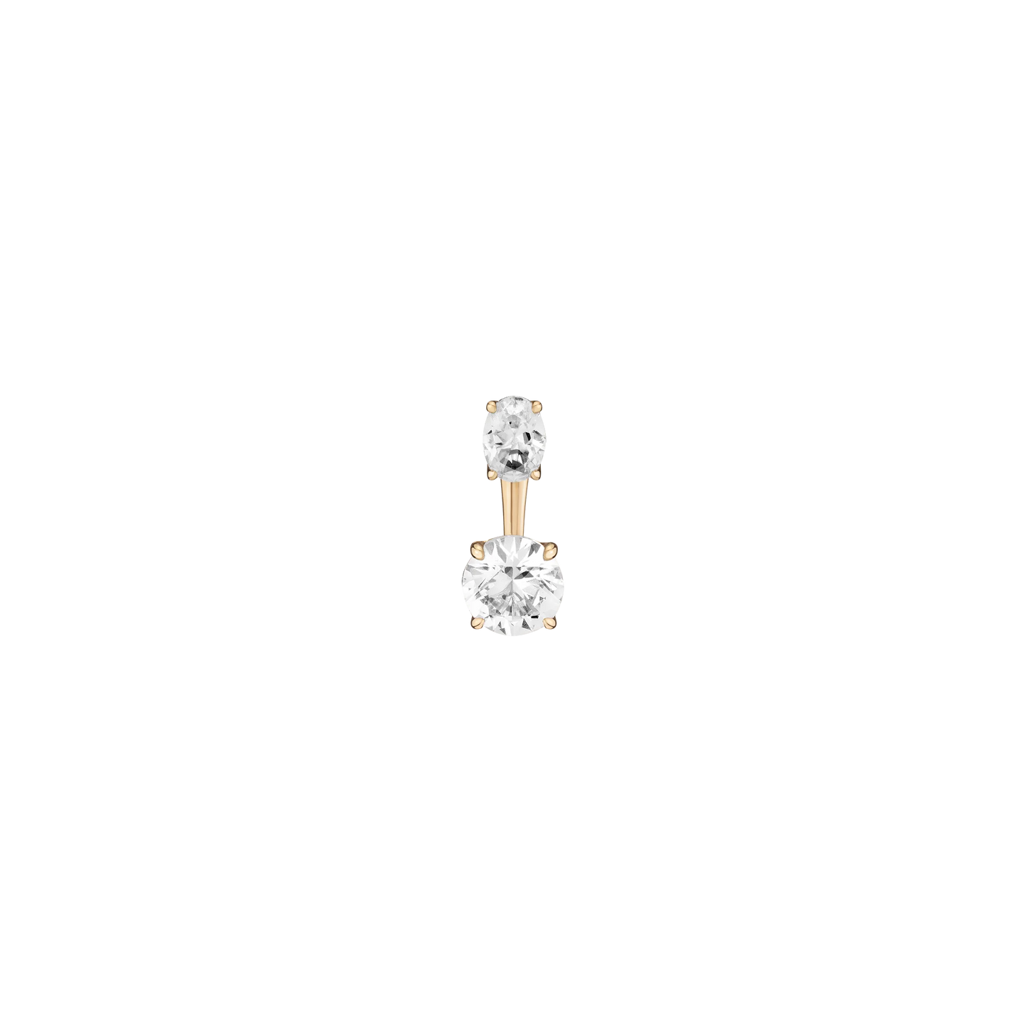 Jokabeth Jewelry Lab Grown White Sapphire Ear Jacket