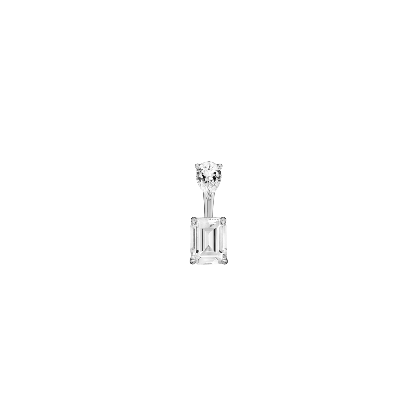 Jokabeth Jewelry Lab Grown White Sapphire Ear Jacket