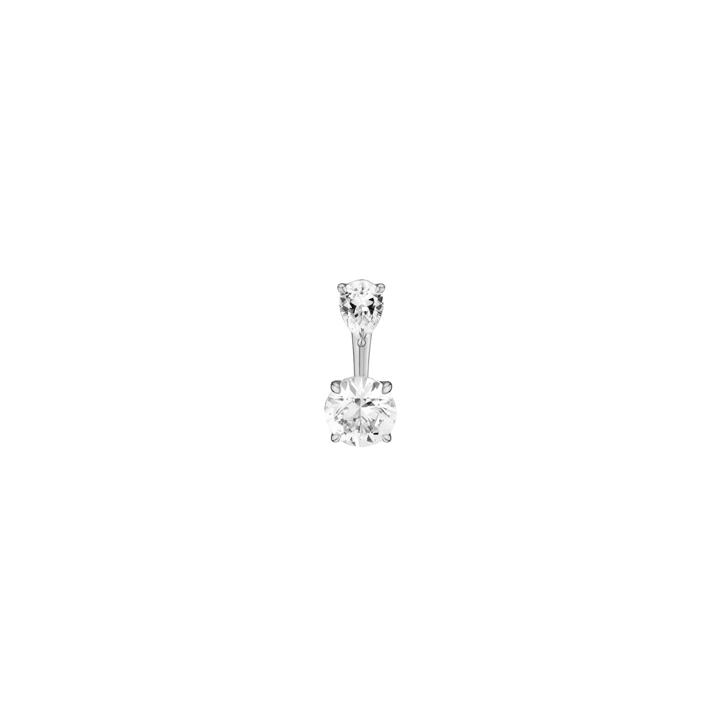 Jokabeth Jewelry Lab Grown White Sapphire Ear Jacket