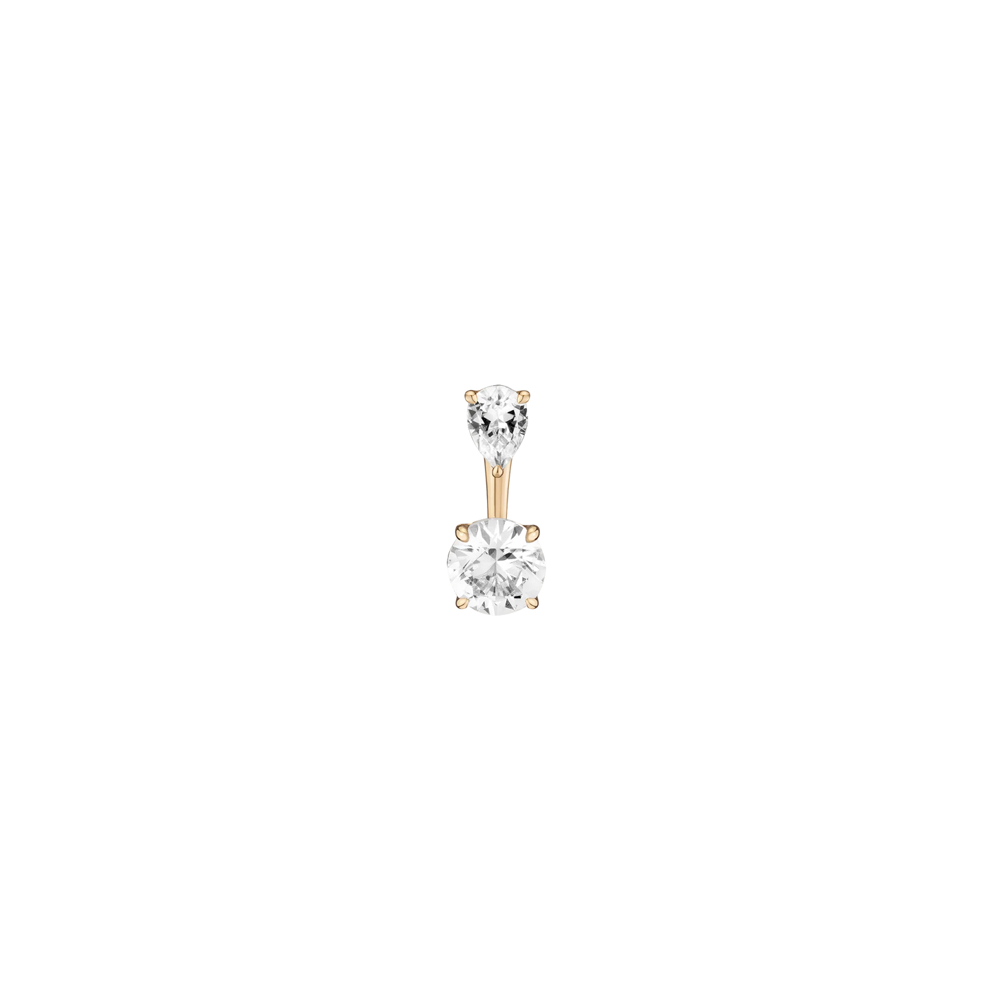 Jokabeth Jewelry Lab Grown White Sapphire Ear Jacket