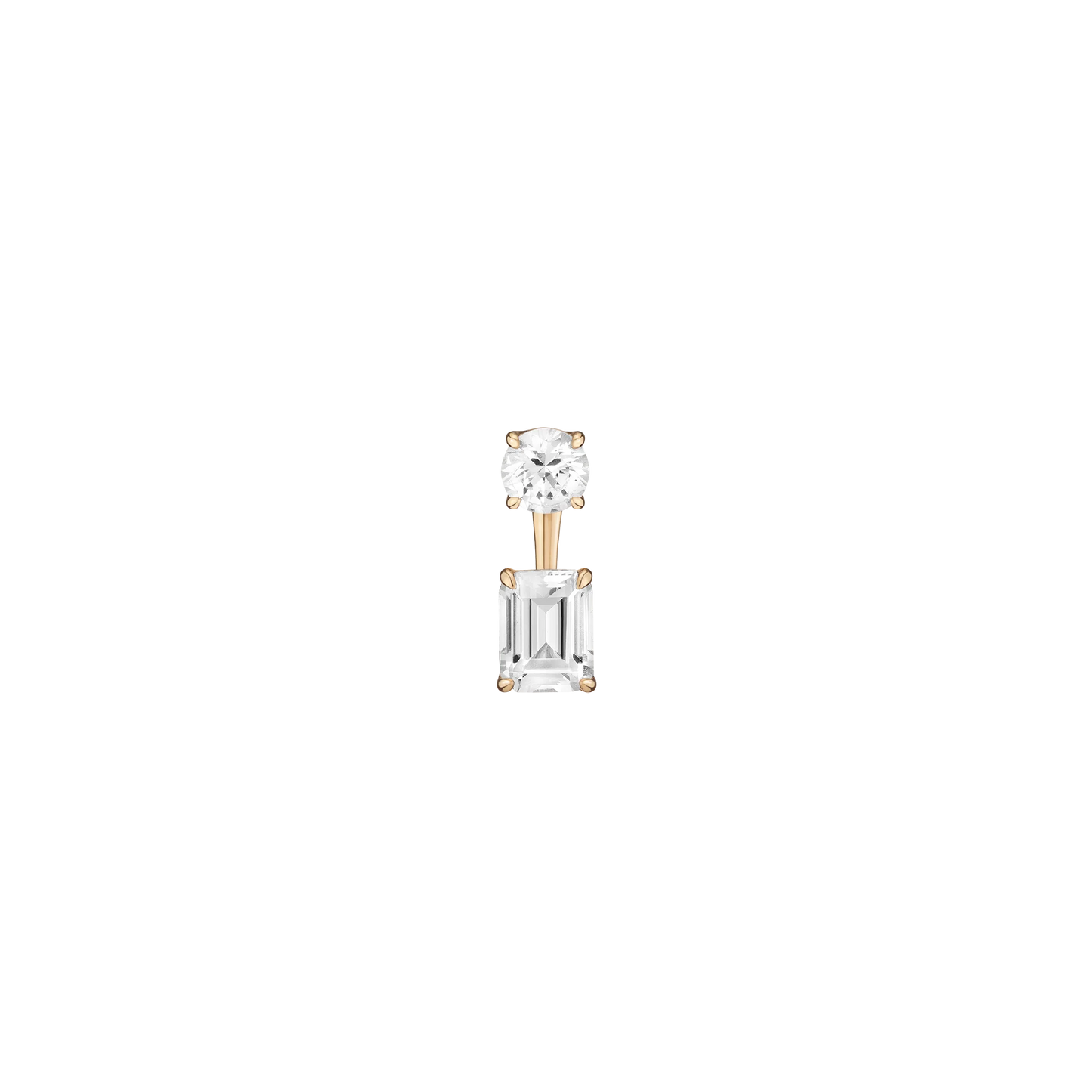 Jokabeth Jewelry Lab Grown White Sapphire Ear Jacket