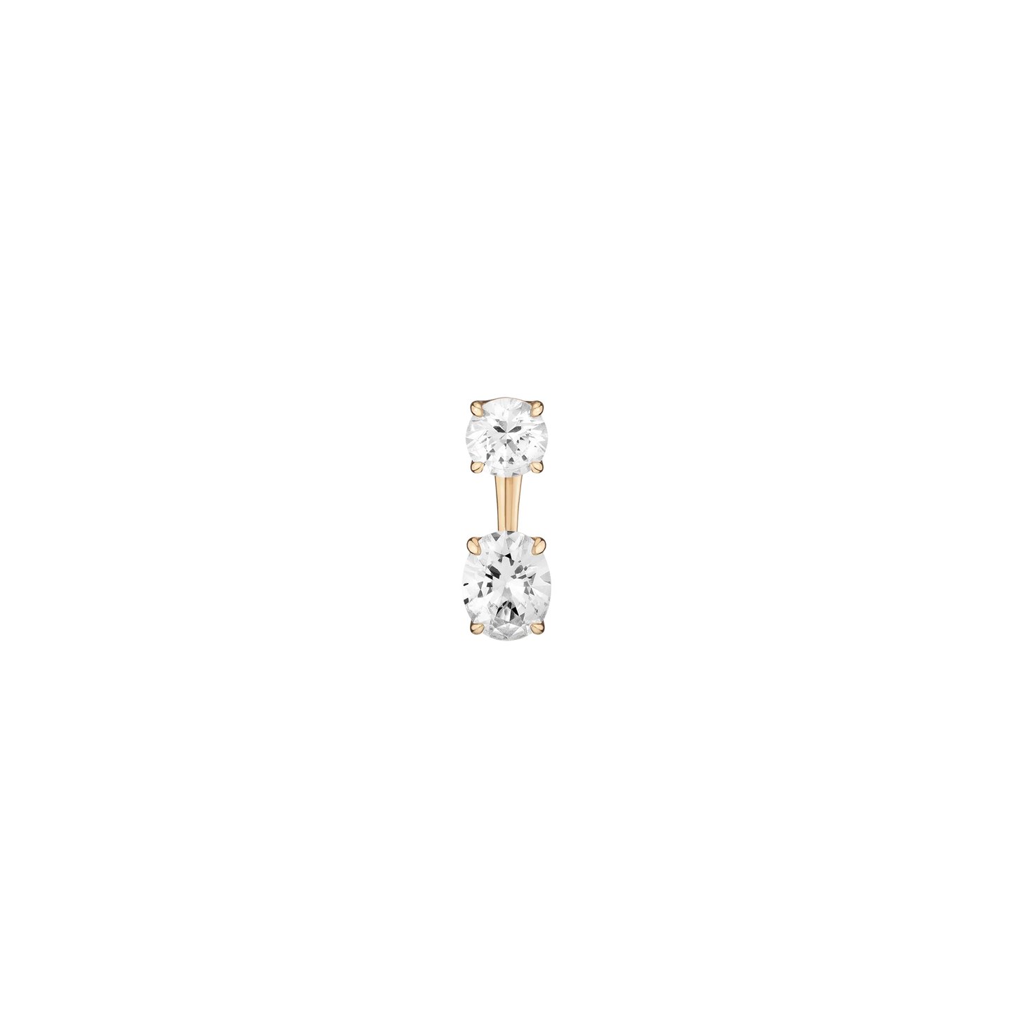Jokabeth Jewelry Lab Grown White Sapphire Ear Jacket