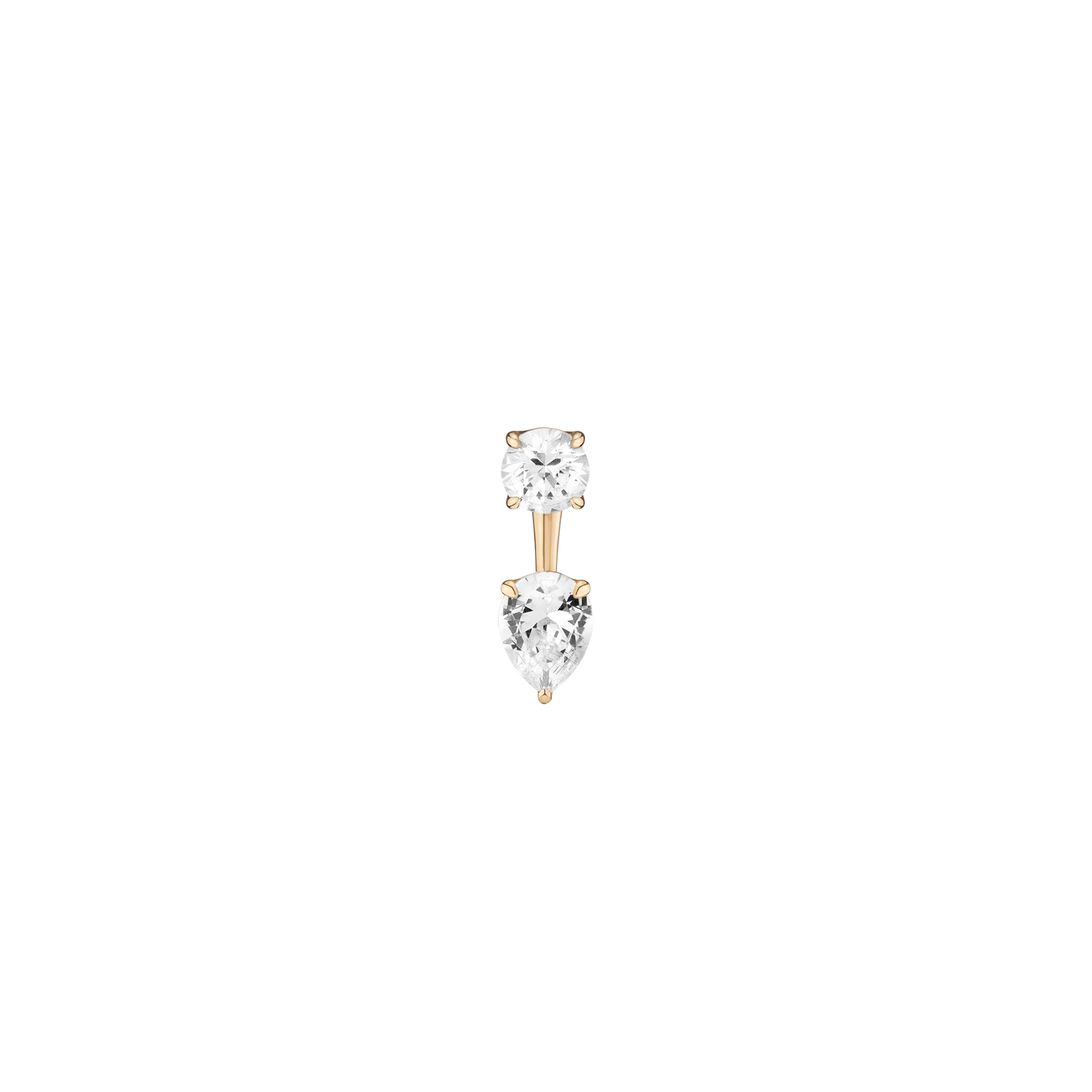 Jokabeth Jewelry Lab Grown White Sapphire Ear Jacket