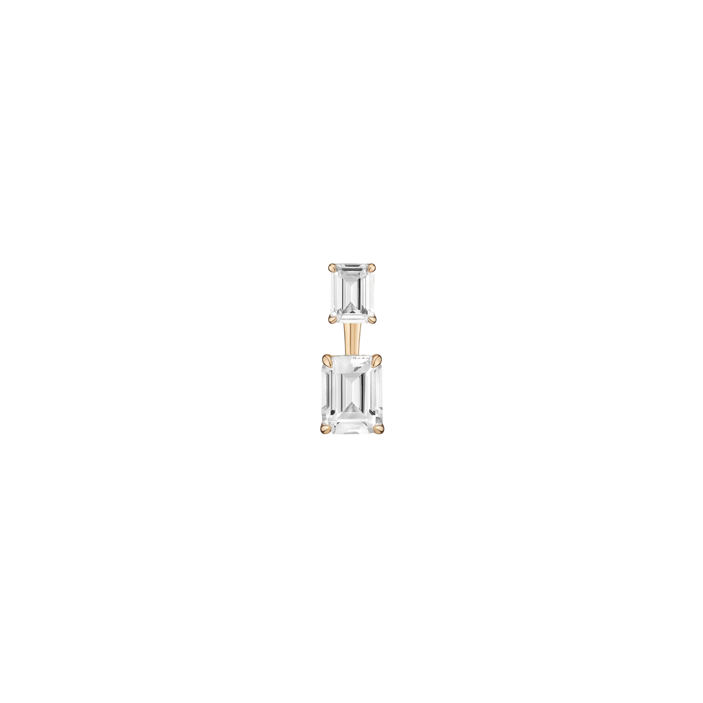Jokabeth Jewelry Lab Grown White Sapphire Ear Jacket