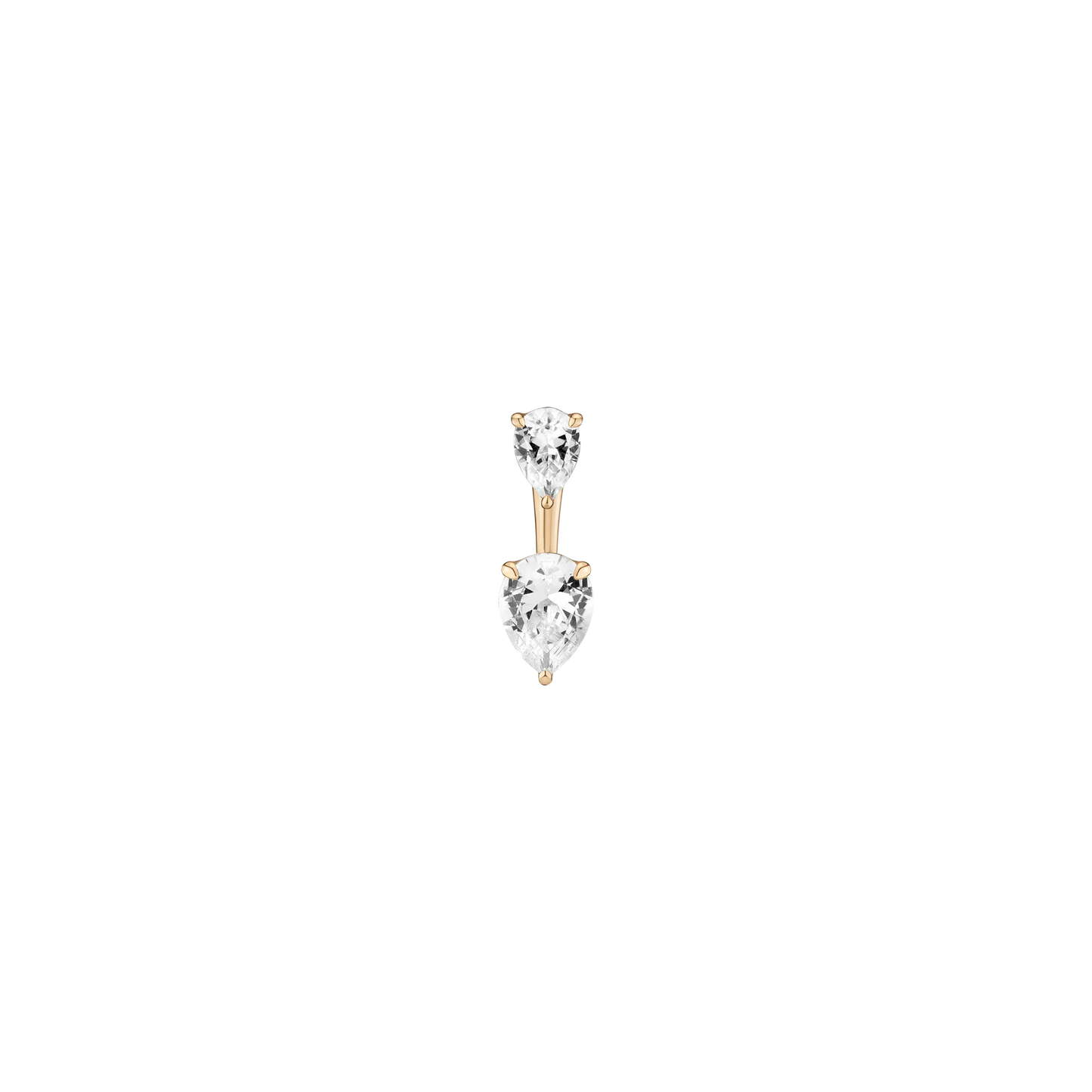 Jokabeth Jewelry Lab Grown White Sapphire Ear Jacket
