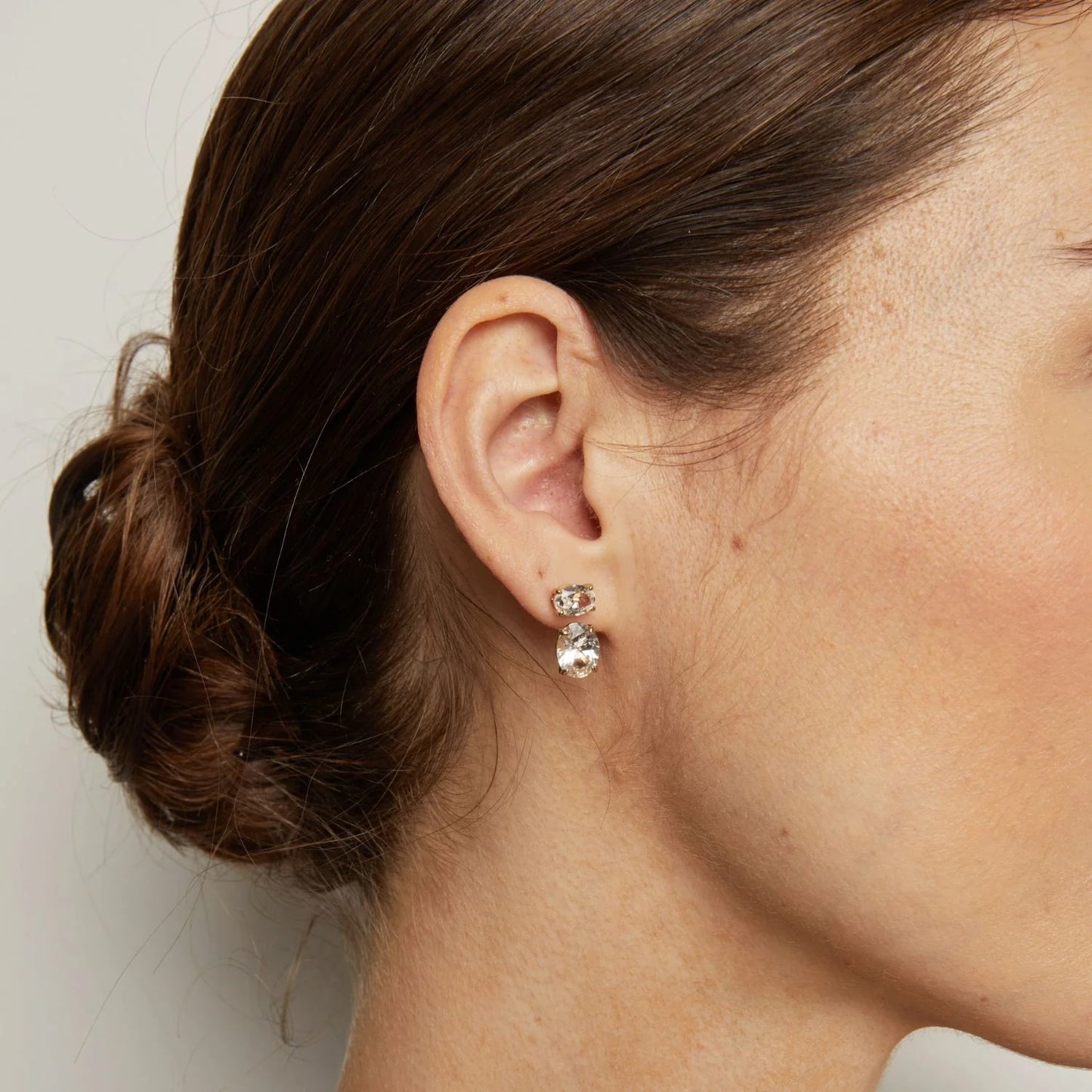 Jokabeth Jewelry Lab Grown White Sapphire Ear Jacket