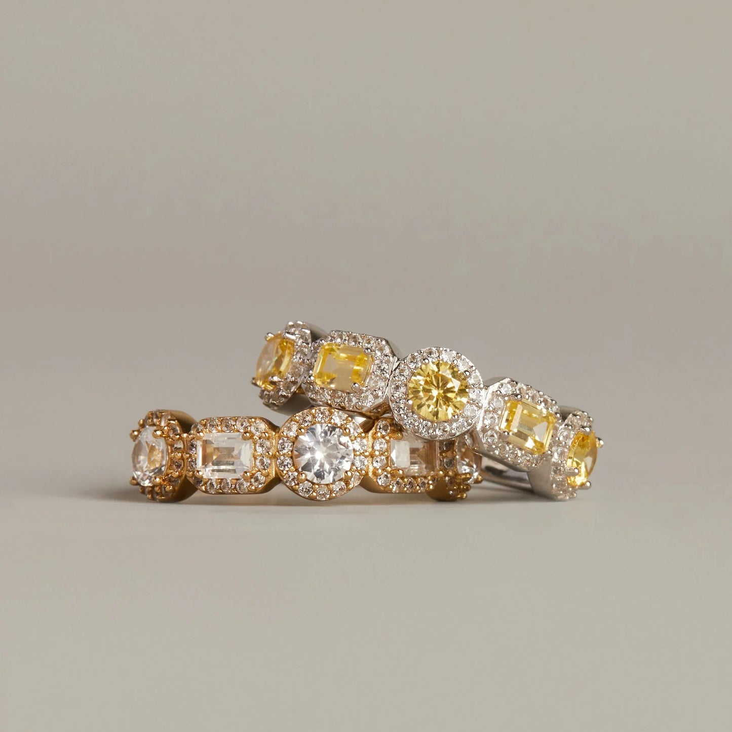 Jokabeth Jewelry Lab Grown White Sapphire Edwardian Ring - Vintage Elegance