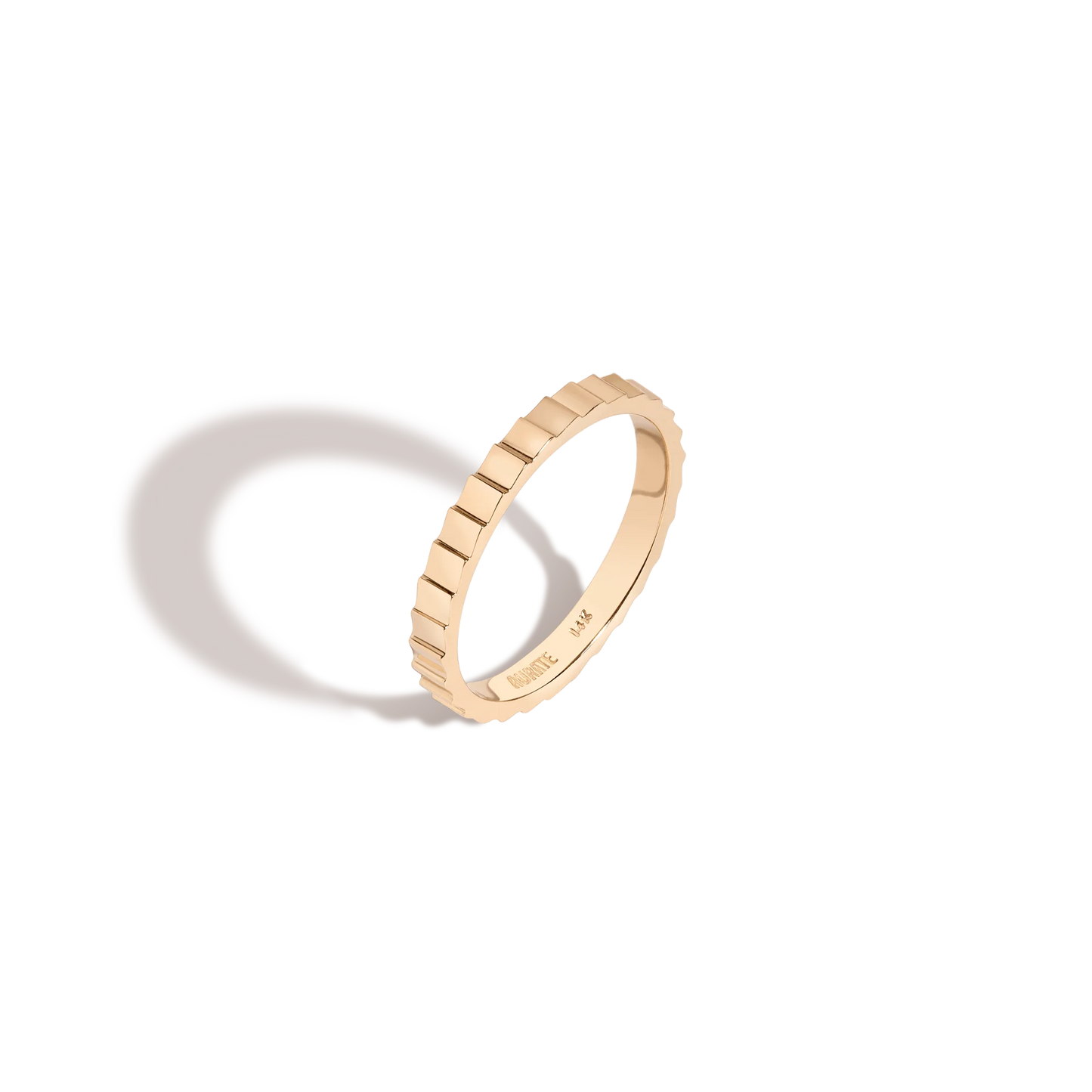 Jokabeth Jewelry Mini Infinity Ring - 14k Gold Stackable Band