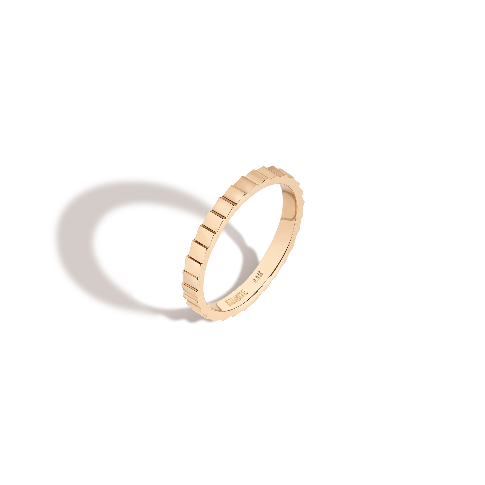 Jokabeth Jewelry Mini Infinity Ring - 14k Gold Stackable Band