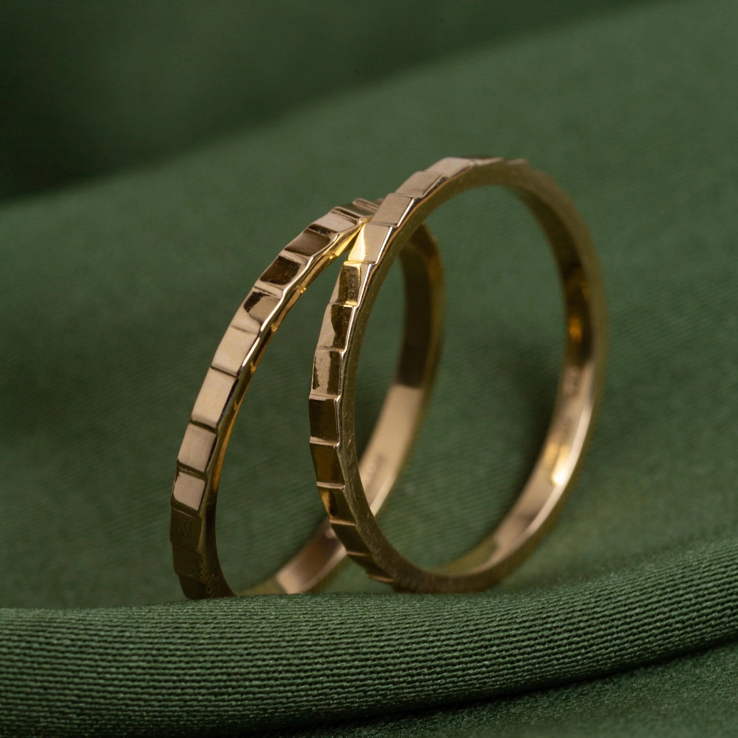 Jokabeth Jewelry Mini Infinity Ring - Gold Vermeil Stackable Band