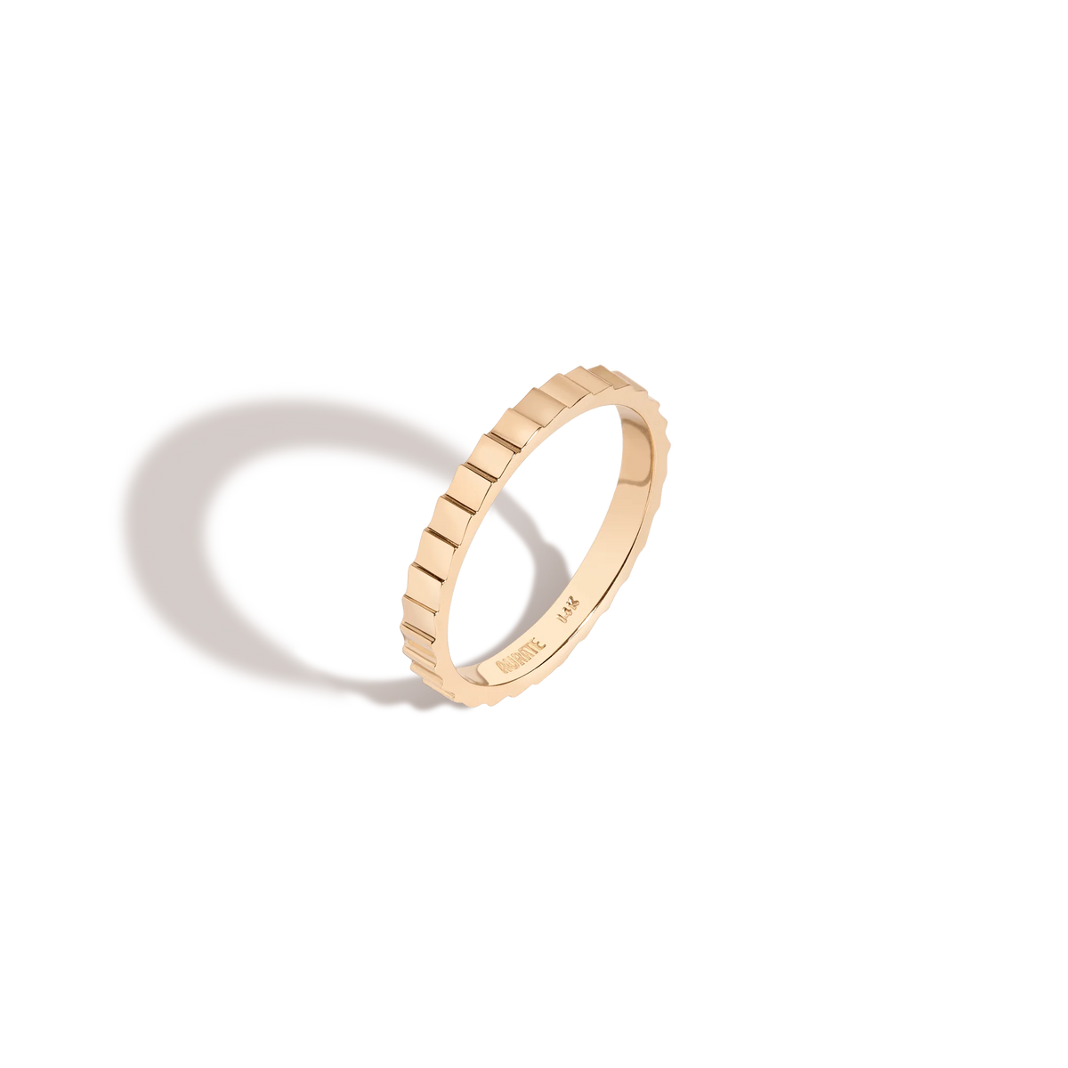 Jokabeth Jewelry Mini Infinity Ring - 14k Gold Stackable Band