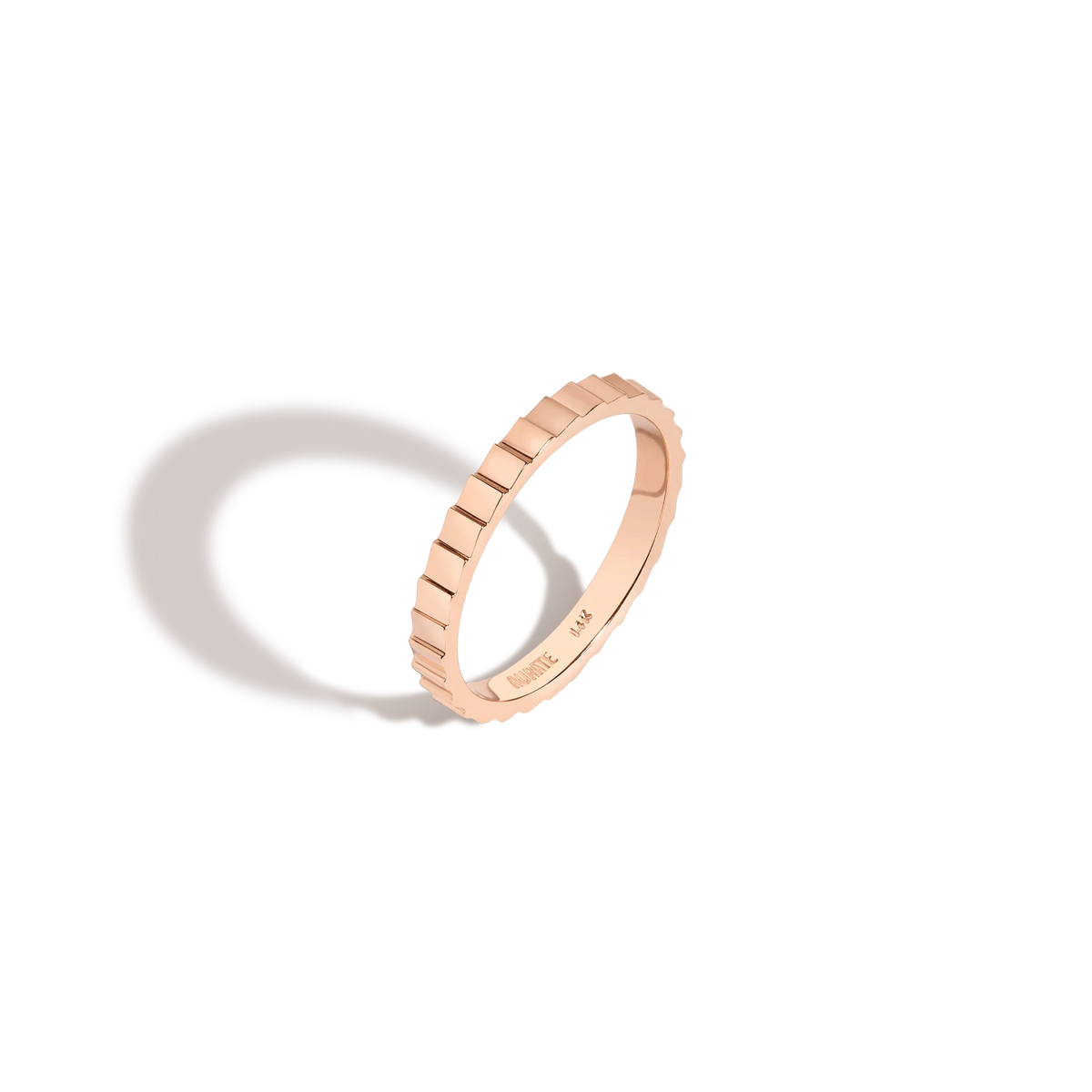 Jokabeth Jewelry Mini Infinity Ring – stacked with other bands styling