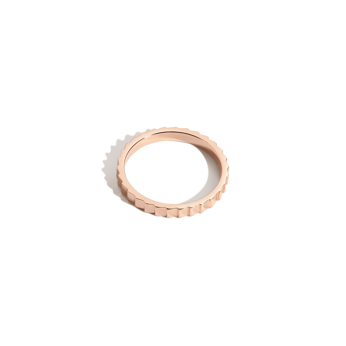 Jokabeth Jewelry Mini Infinity Ring – infinity texture wraps around band detail