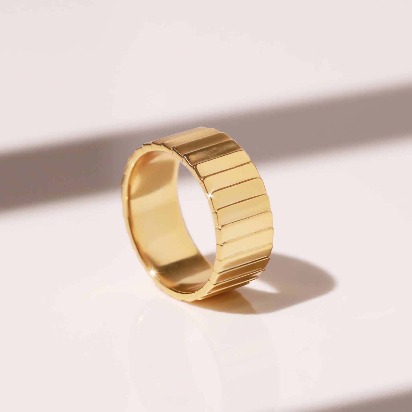 Jokabeth Jewelry Vermeil Infinity Ring - Stackable Statement Ring